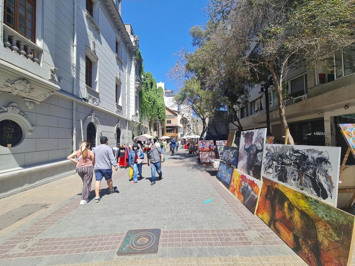Oceana Suites Lastarria, En Cerro Santa Lucia Santiago del Cile Esterno foto
